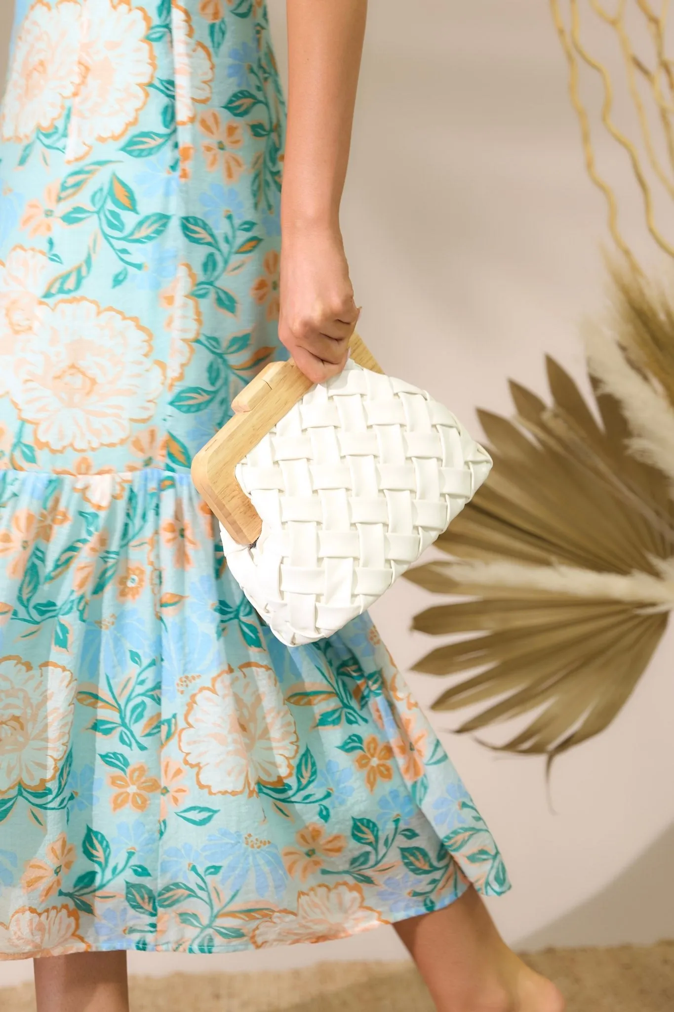 Laughter Legacy White Convertible Clutch