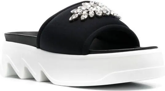 Le Silla Poolside chunky-sole sandals Black