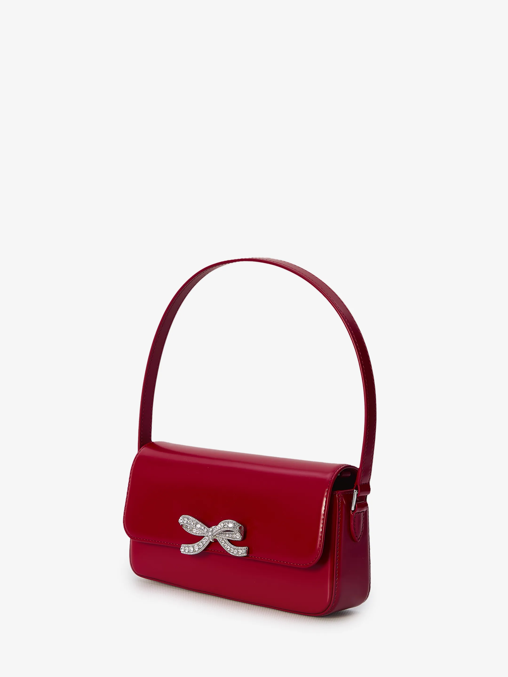 Leather Baguette bag