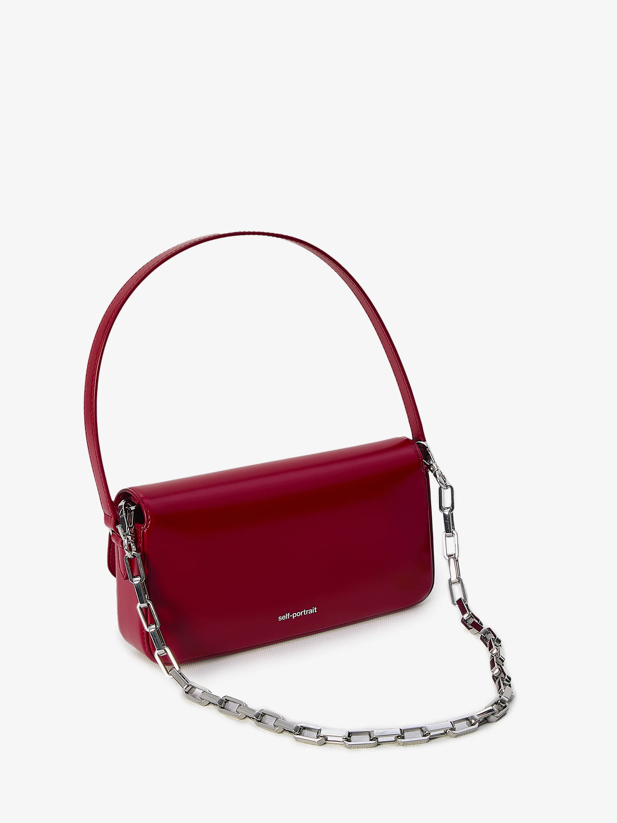 Leather Baguette bag