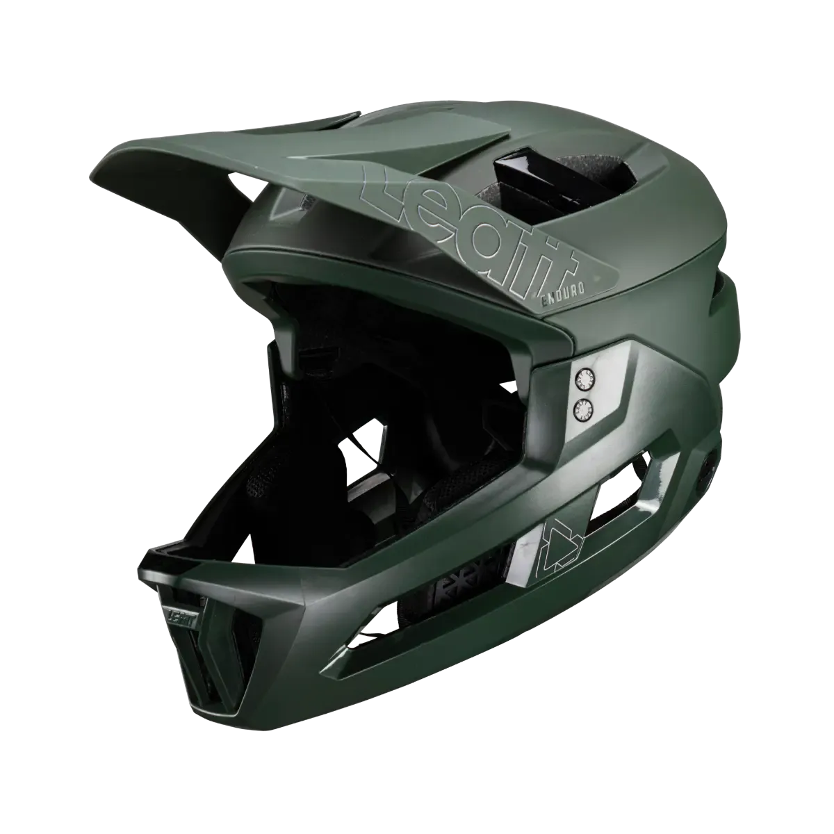 Leatt MTB Enduro 3.0 Full Face Helmet - Spinach - 2024