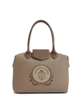 Lemmington       20% Off   |   Save £45  jacquard taupe Tote bag