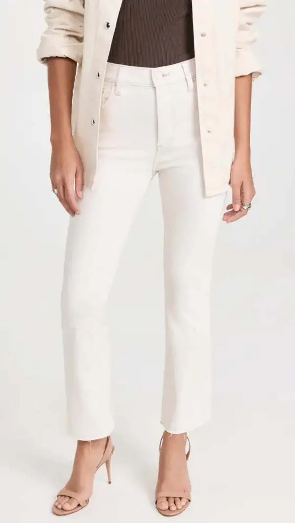 Lennon High Rise Crop Boot - Sand Stone