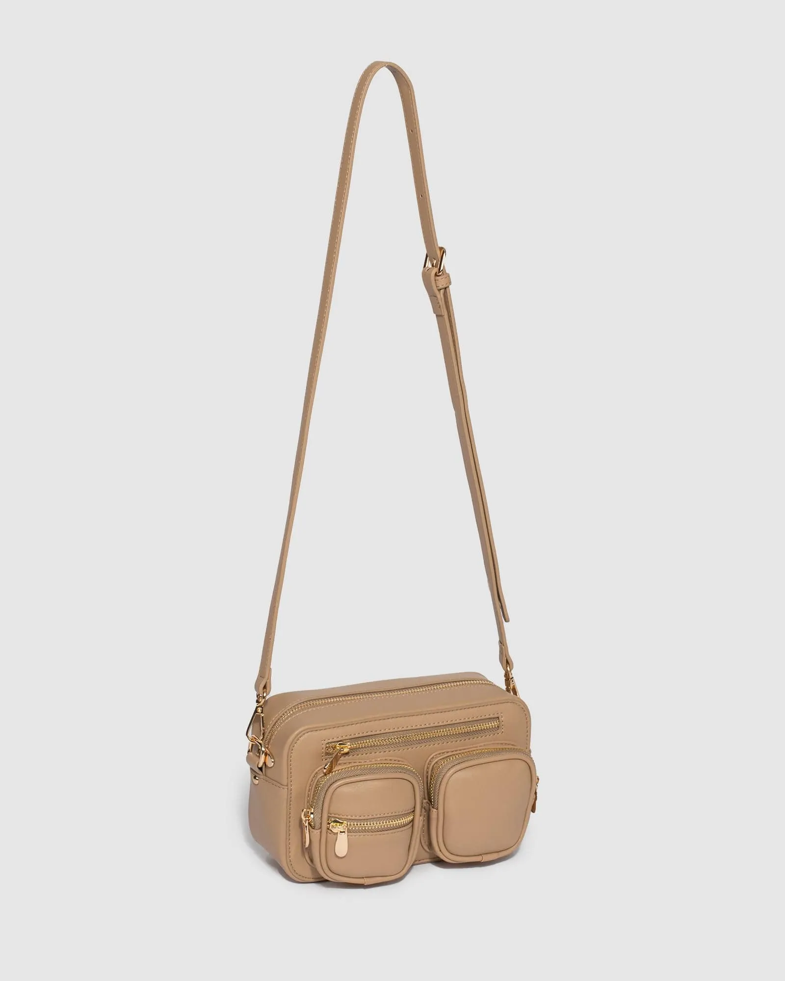 Light Caramel Riane Crossbody Bag