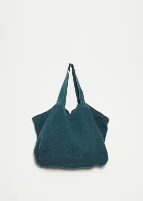Linen Nomade XL Bag — Bleul
