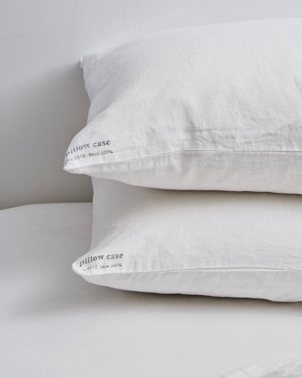 Linen pillowcase set - white Fog linen
