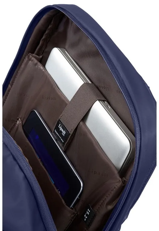 Lipault Plume Business Wheeled Computer Backpack 