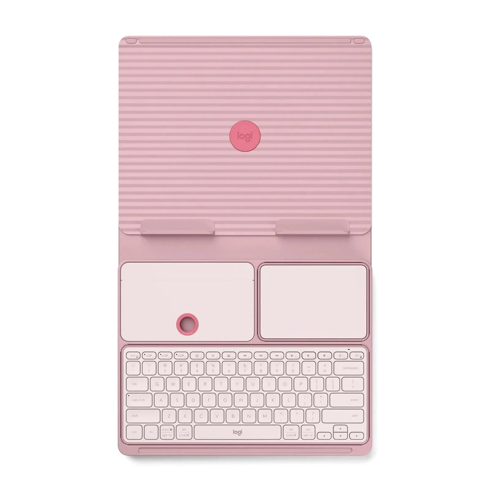 Logitech Casa Pop-Up Desk Keyboard & Touchpad Bohemian Blush Pink