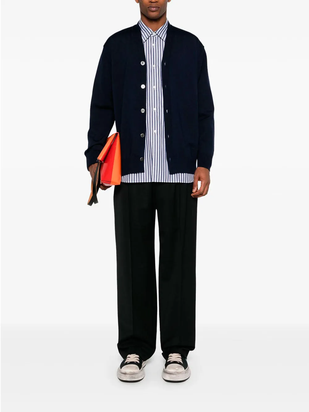 Logo cardigan