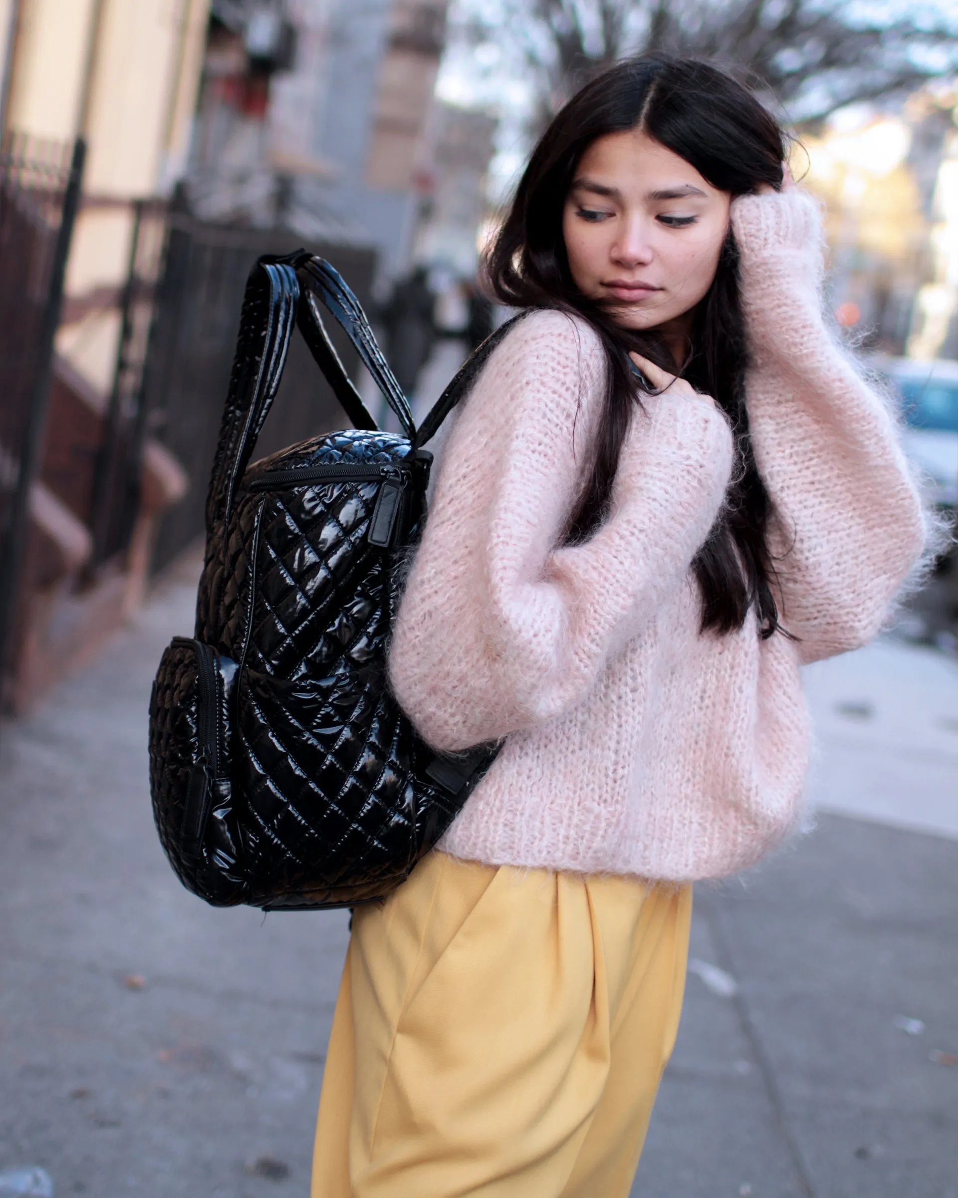 London Backpack - Polar | Black Polar