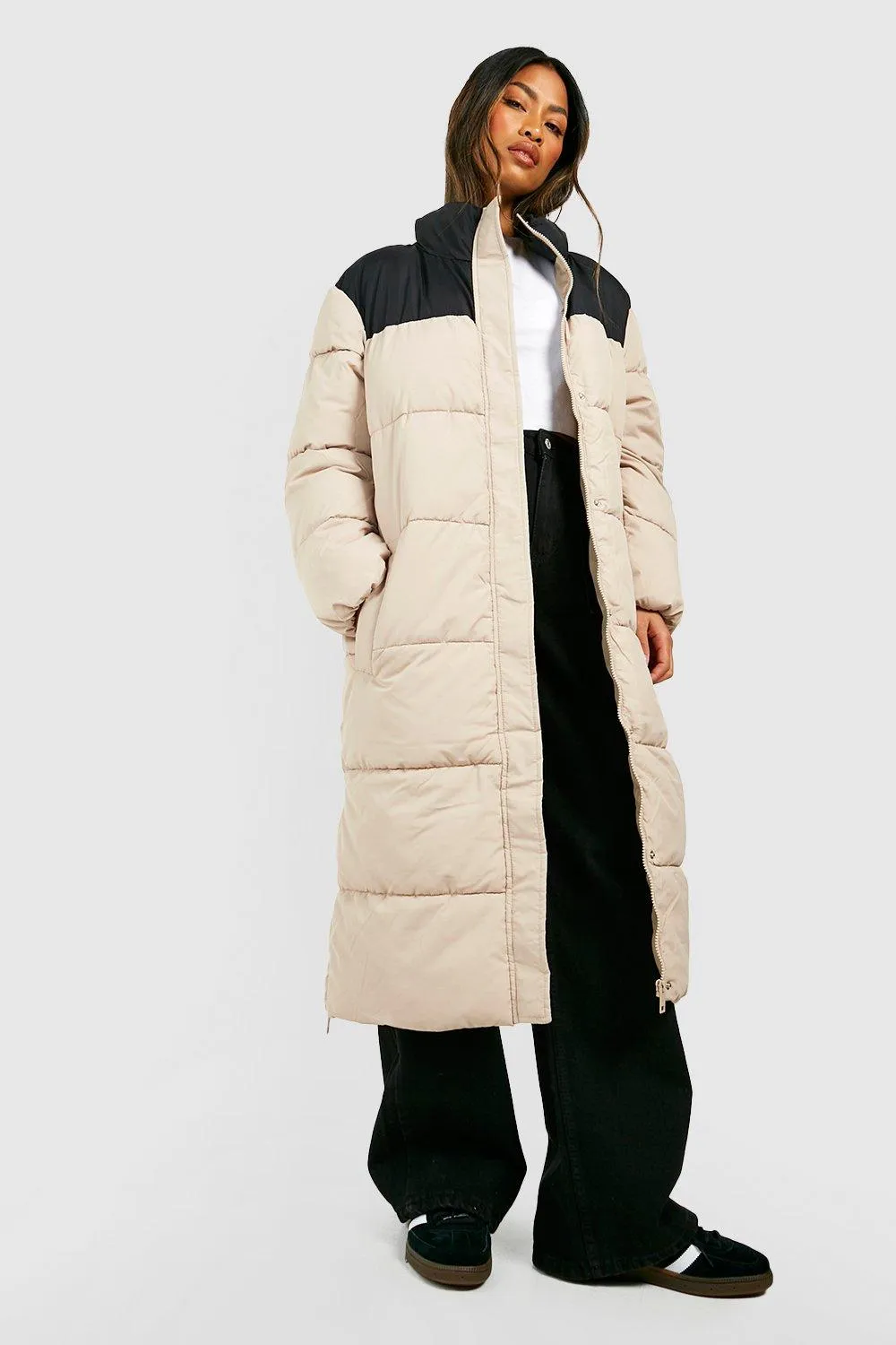 Longline Funnel Neck Puffer