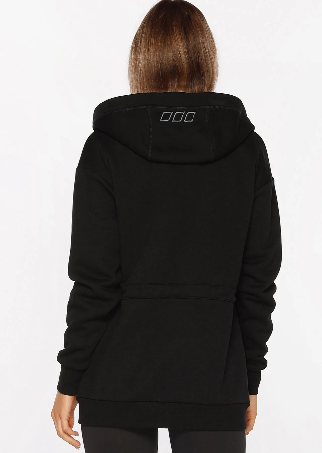 Lorna Jane All Rounder Zip Thru Hoodie in Black