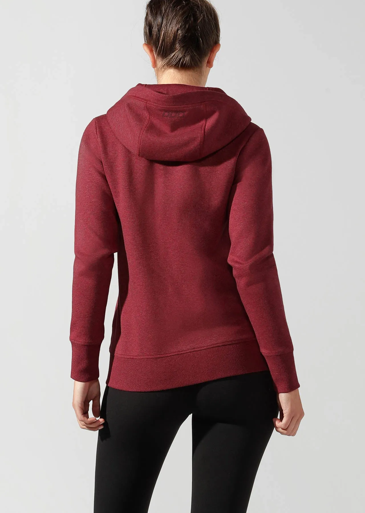 Lorna Jane LJ Active Hoodie in Cherry Marl