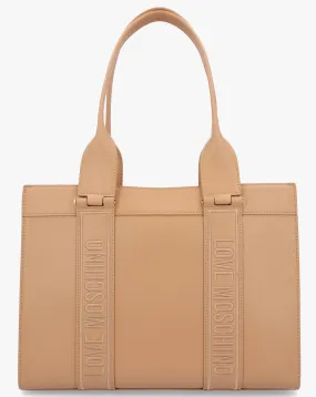 Love Moschino Large Billboard Biscotto Tote Bag | Simply Be