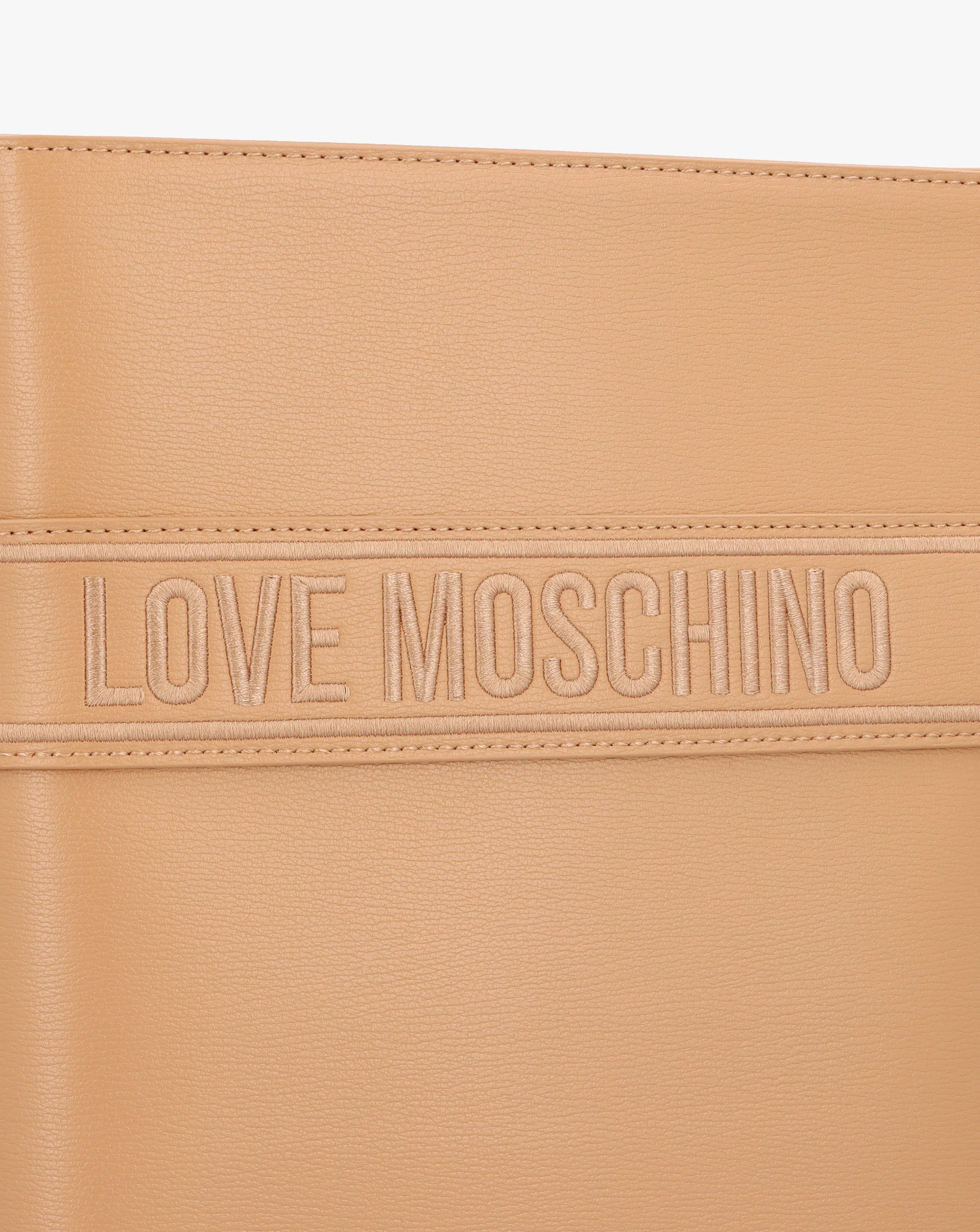 Love Moschino Large Billboard Biscotto Tote Bag | Simply Be