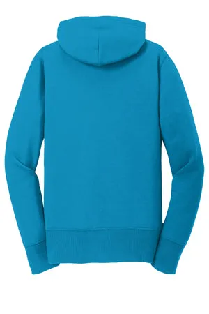 LPC78ZH Port & Company® Women's Core Fleece Full-Zip Hooded Sweatshirt.