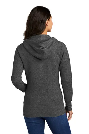 LPC78ZH Port & Company® Women's Core Fleece Full-Zip Hooded Sweatshirt.