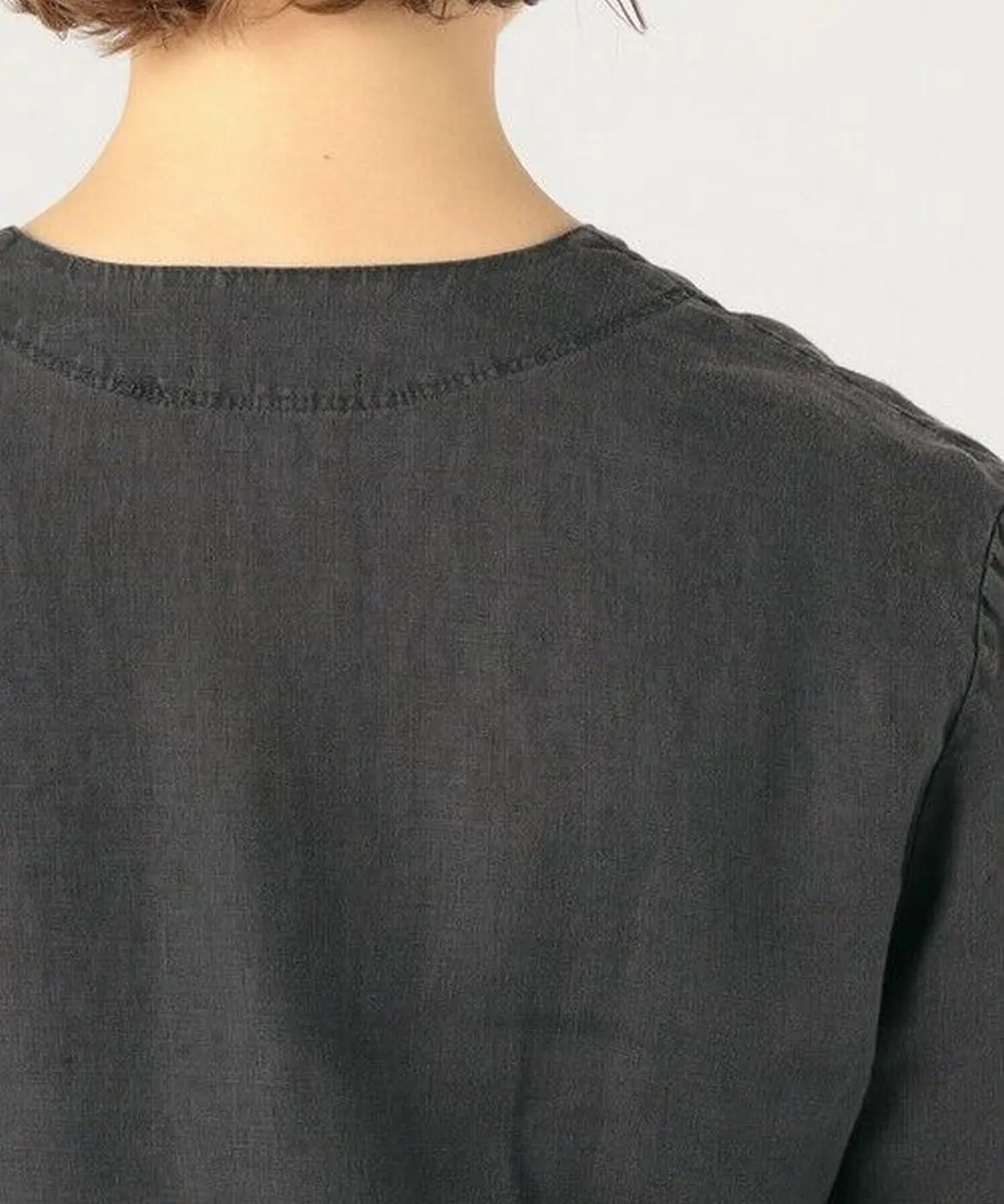 Ls Linen Romper-Magma Pigment