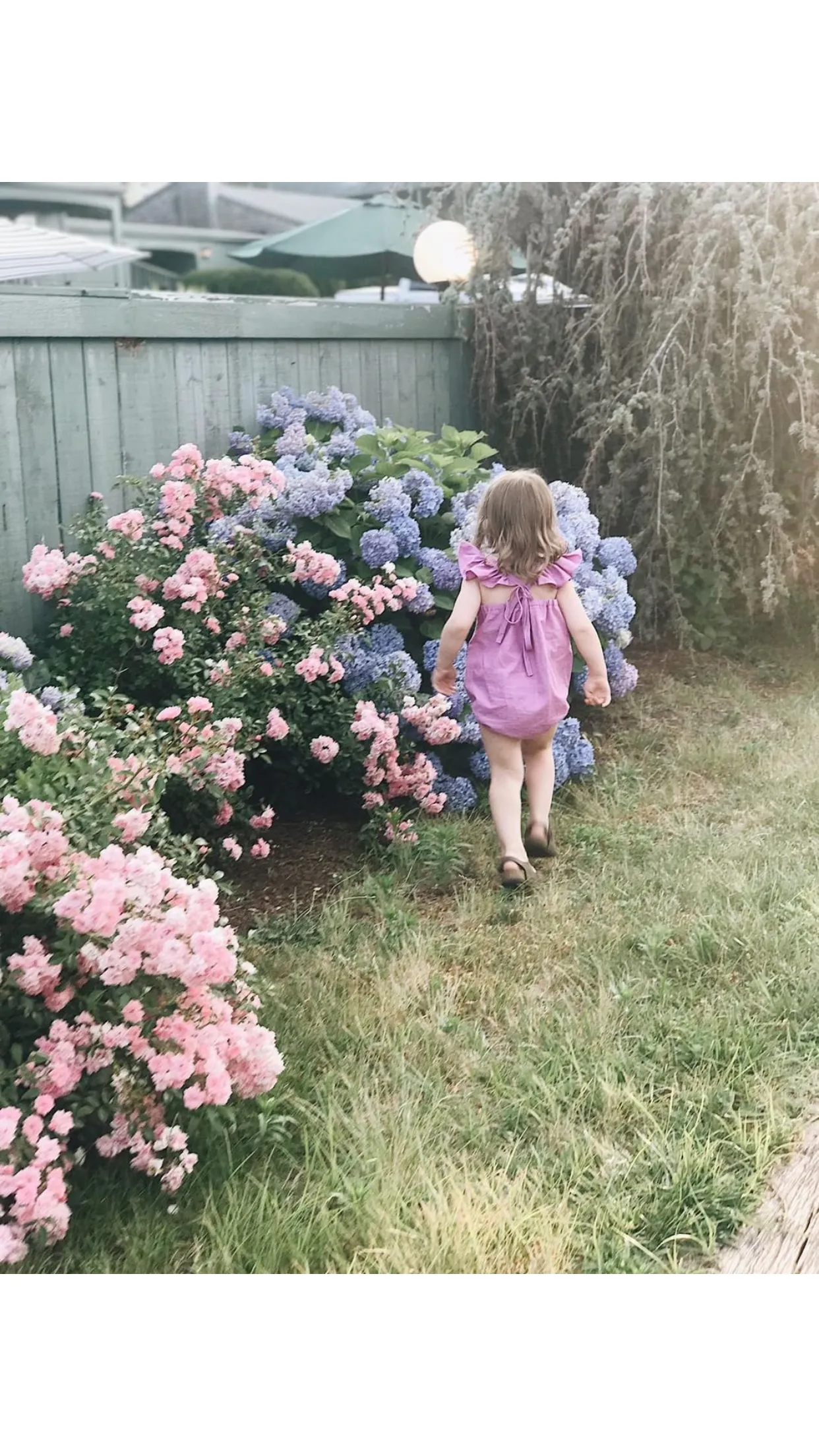 Lua Romper - Orchid