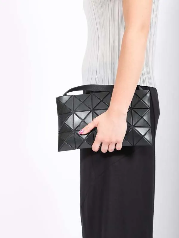 Lucent Matte Shoulder Bag - Black