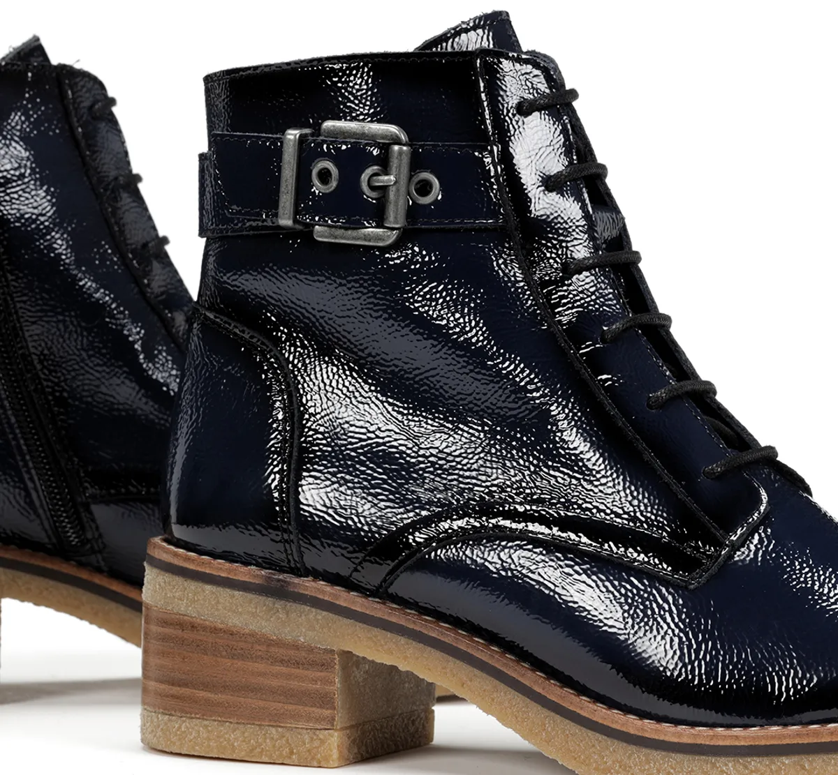 LUCERO D8686 Blue  Ankle Boot