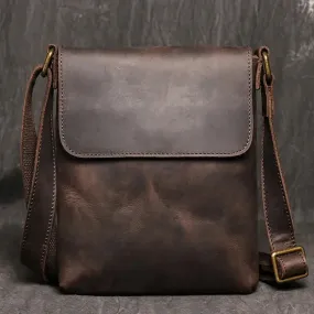lumia - Leather Cross-body Bag for Men – Stylish Shoulder Satchel with Multiple Compartments