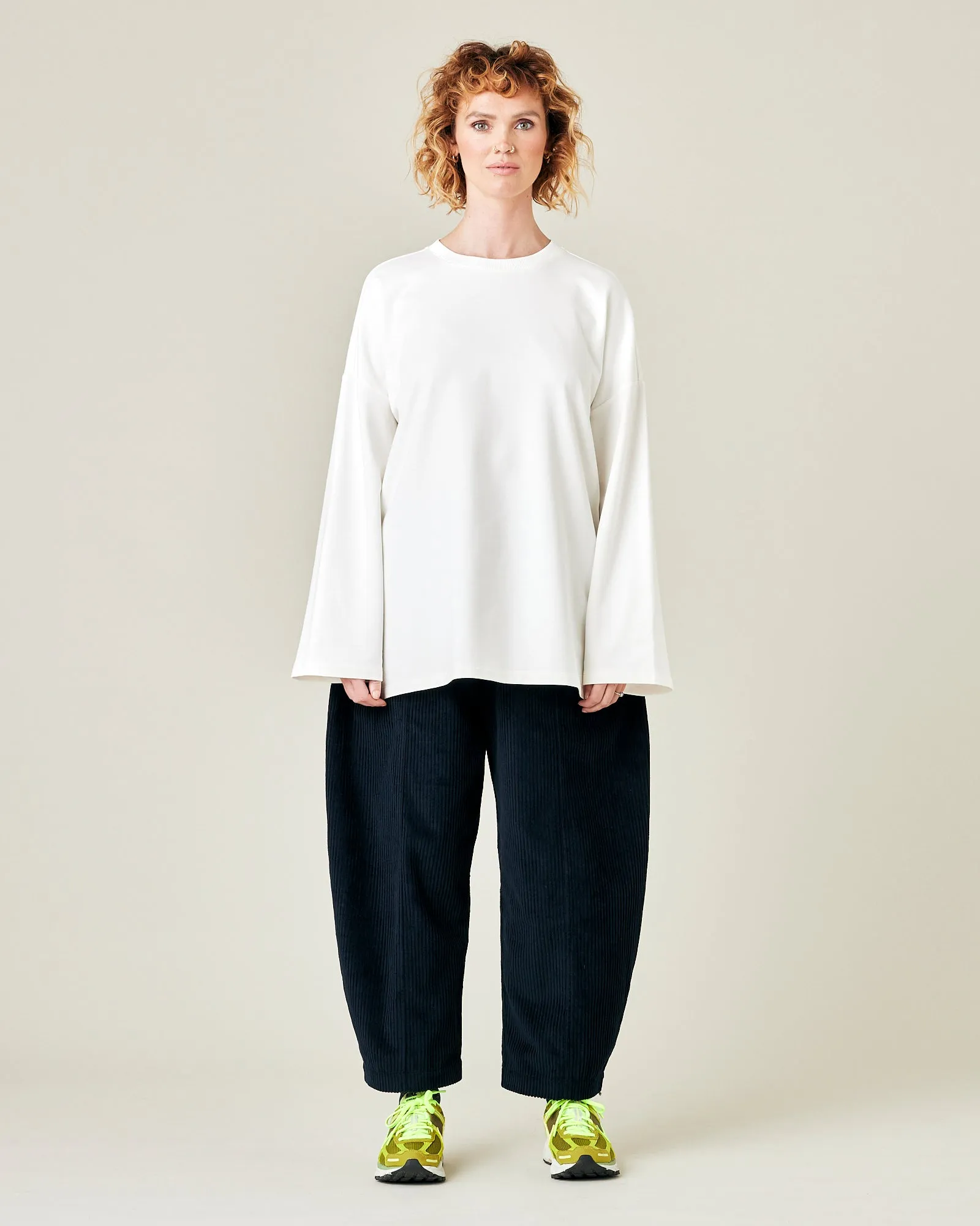 Mabel True Navy Cord Trousers
