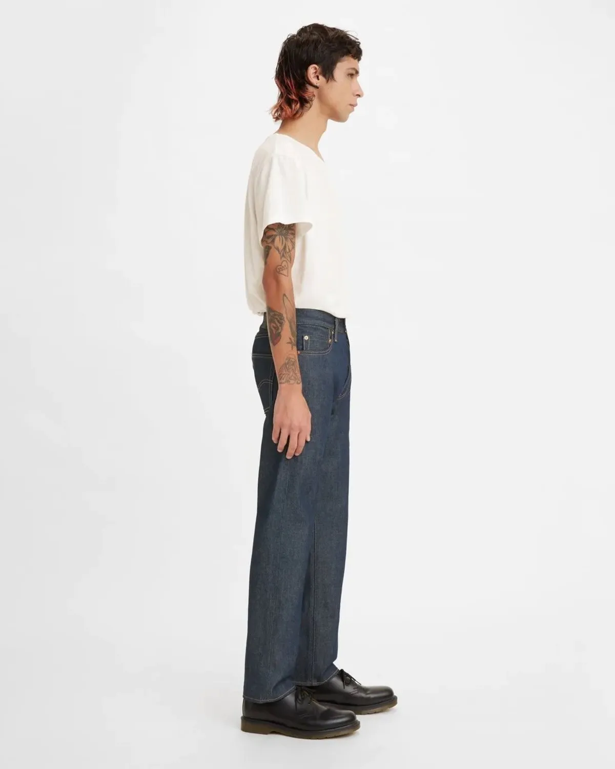Made And Crafted Rigid Carrier Jeans - Dark Wash