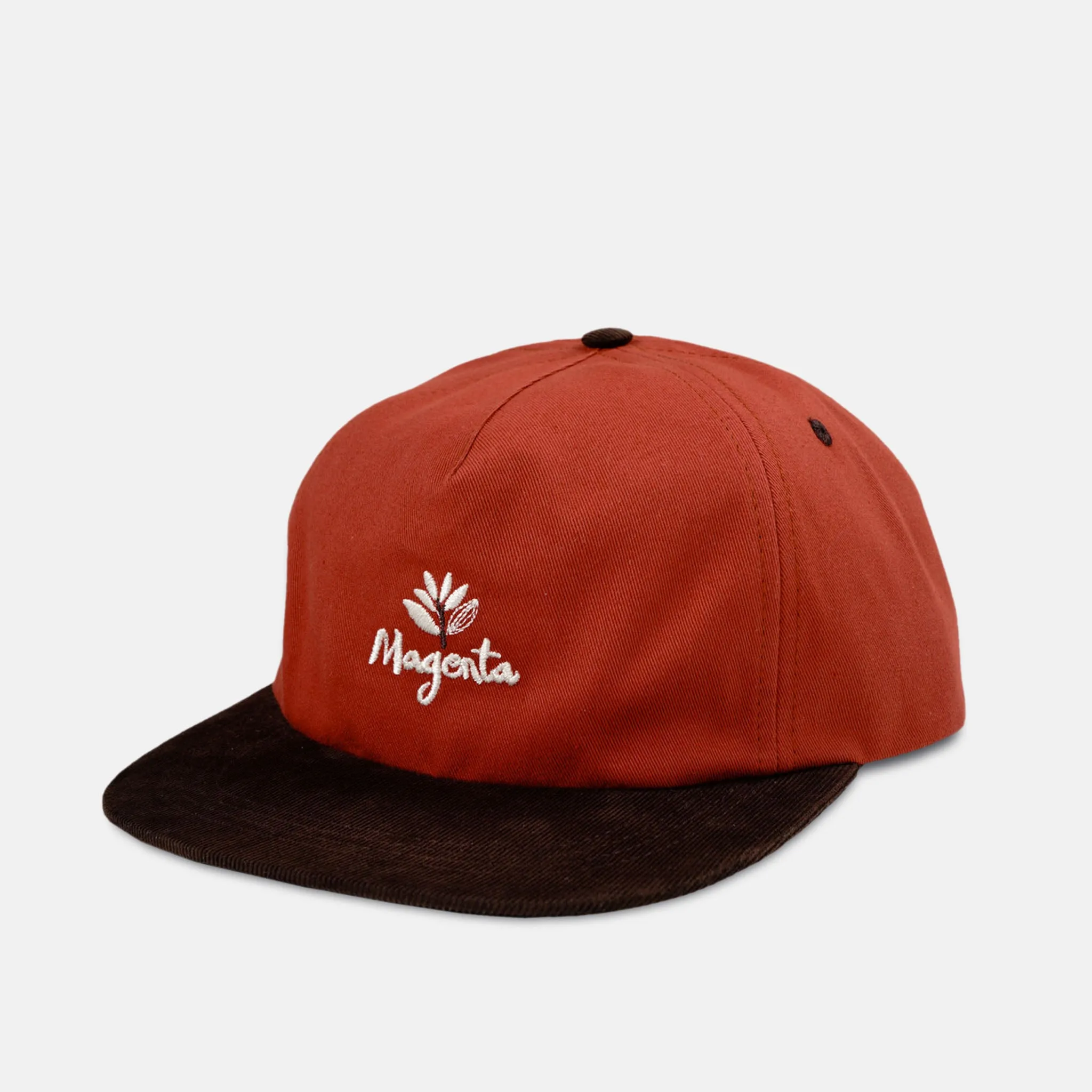 Magenta Skateboards - Quebec Snapback Cap - Brick