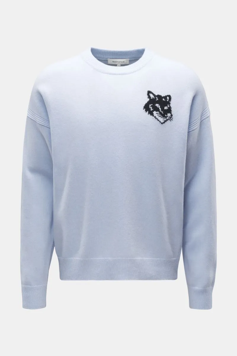 MAISON KITSUNÉ jumper light blue