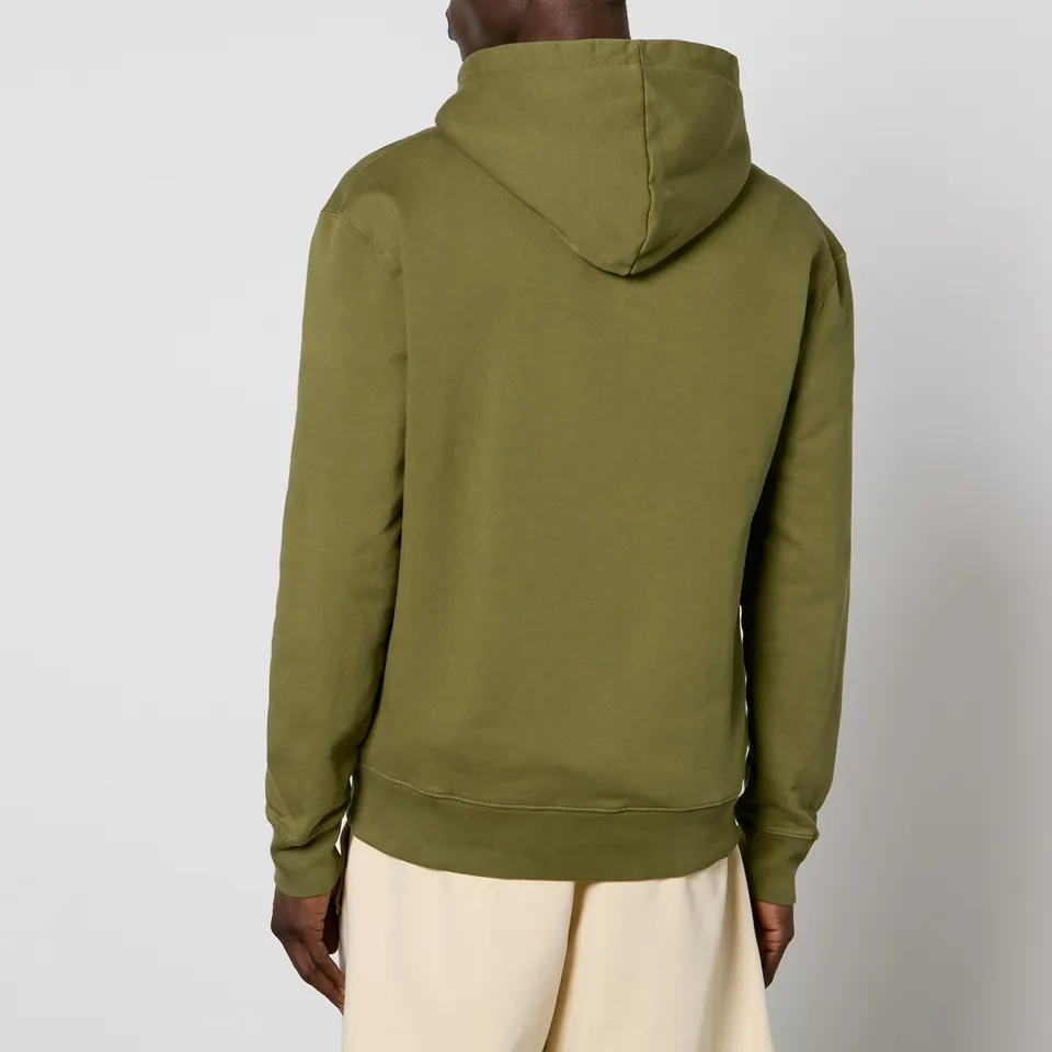 Maison Kitsuné Chillax Patch Regular Cotton-Jersey Hoodie - S | Coggles