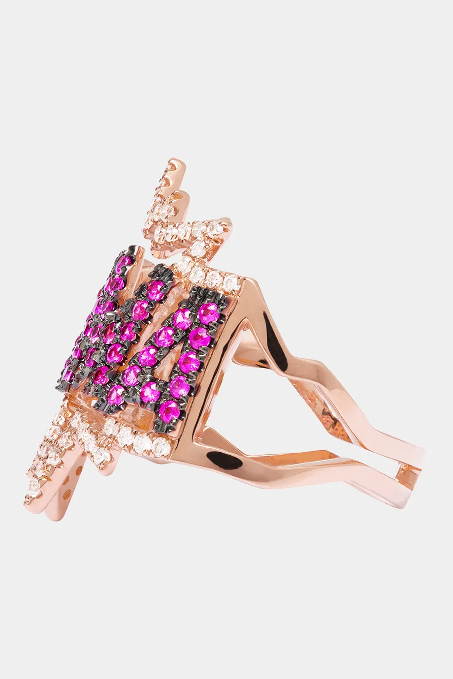 Mama Pop Ring Pink