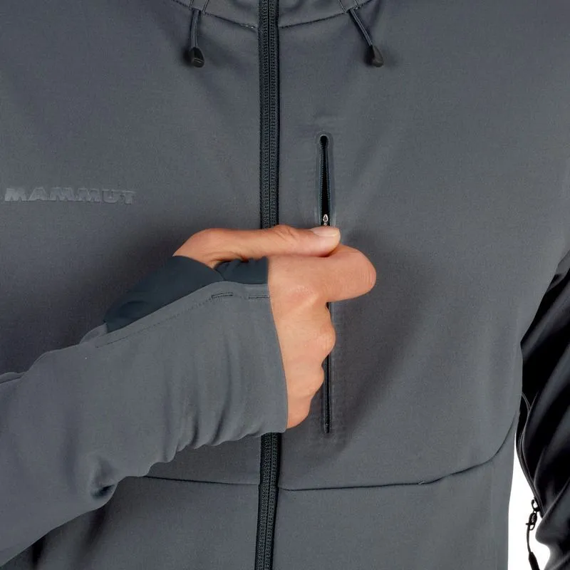Mammut  Ultimate V SO Hooded Jacket - Giacca softshell - Uomo