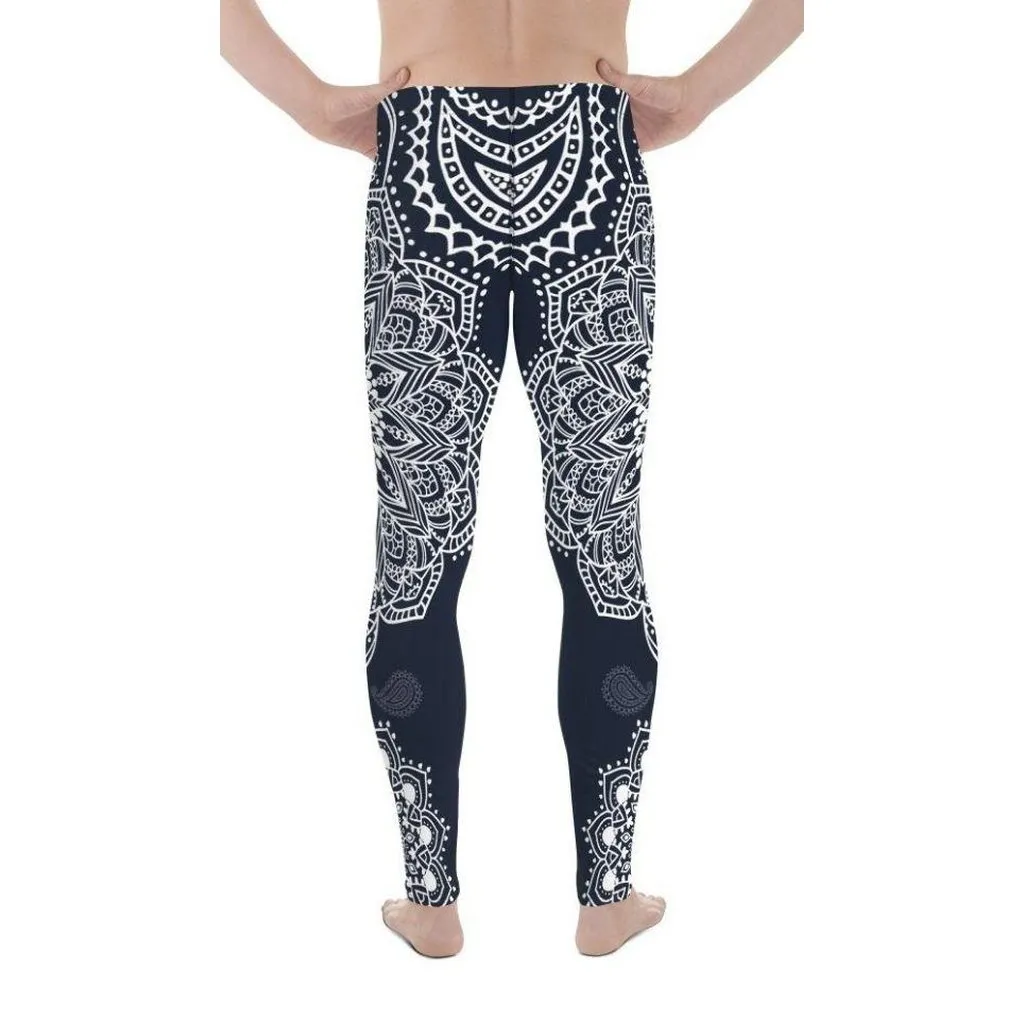Mantra Men's Leggings Navy Blue