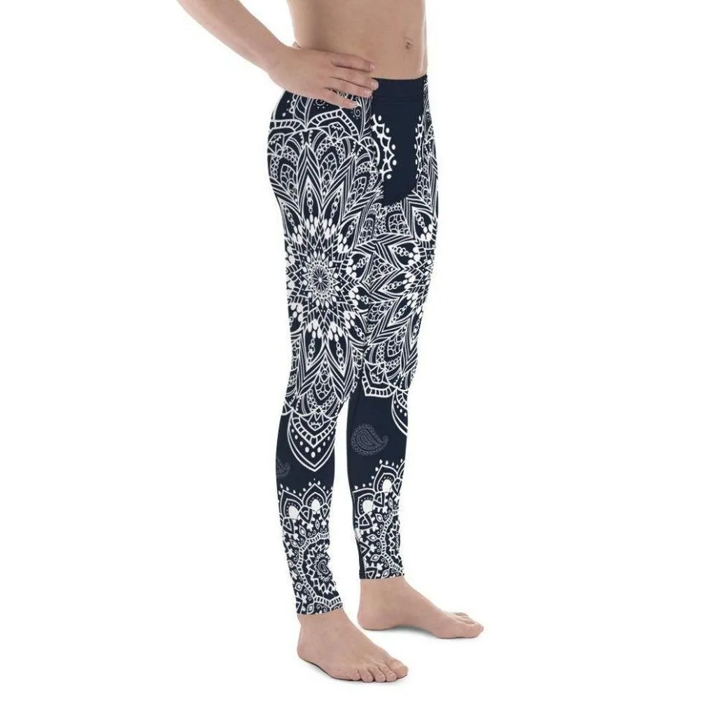 Mantra Men's Leggings Navy Blue