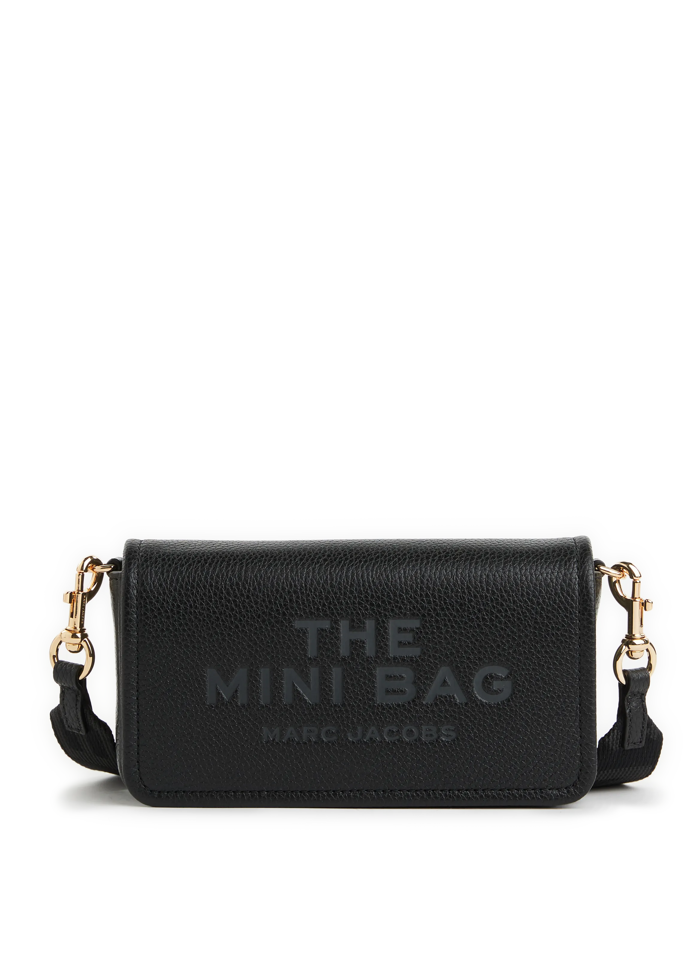 Marc jacobs  The Leather Mini Shoulder Bag in leather - Black