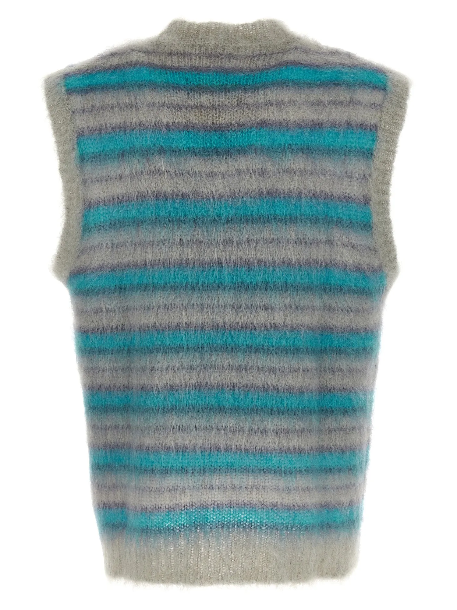 Marni    Marni 'Brushed Stripes Fuzzy Wuzzy' Vest
