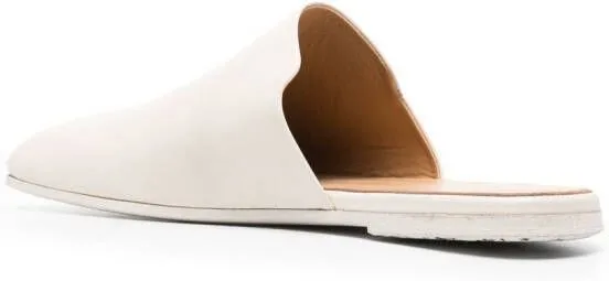 Marsèll square-shape leather mules Neutrals