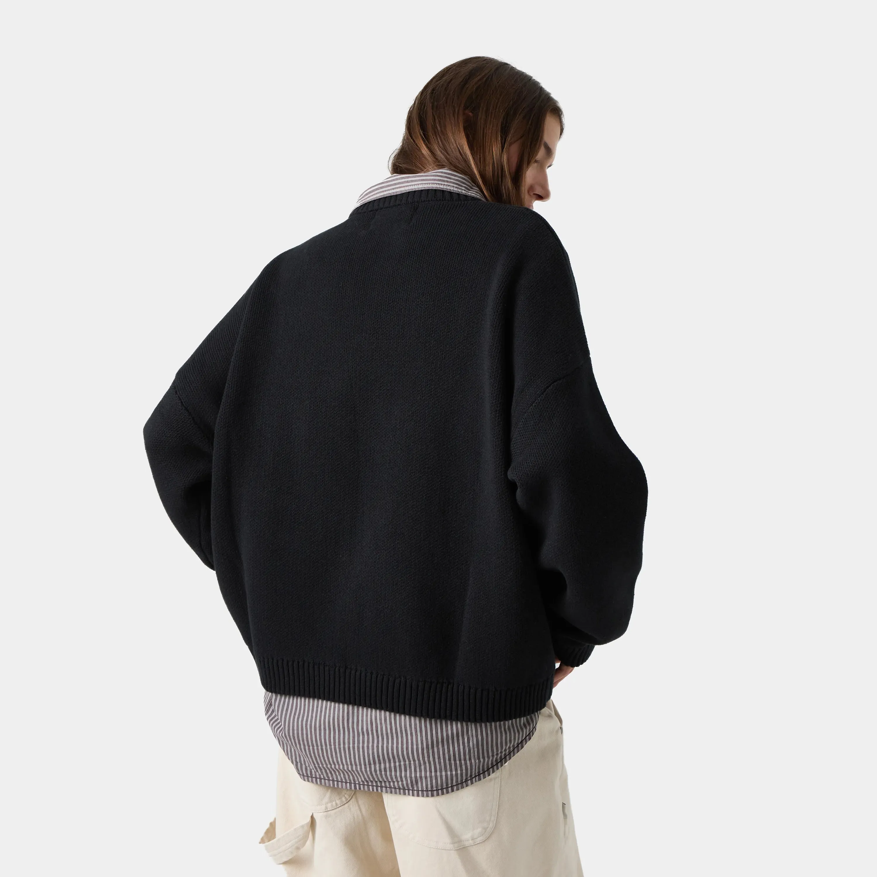 Master Flag Shadow Knit Sweater