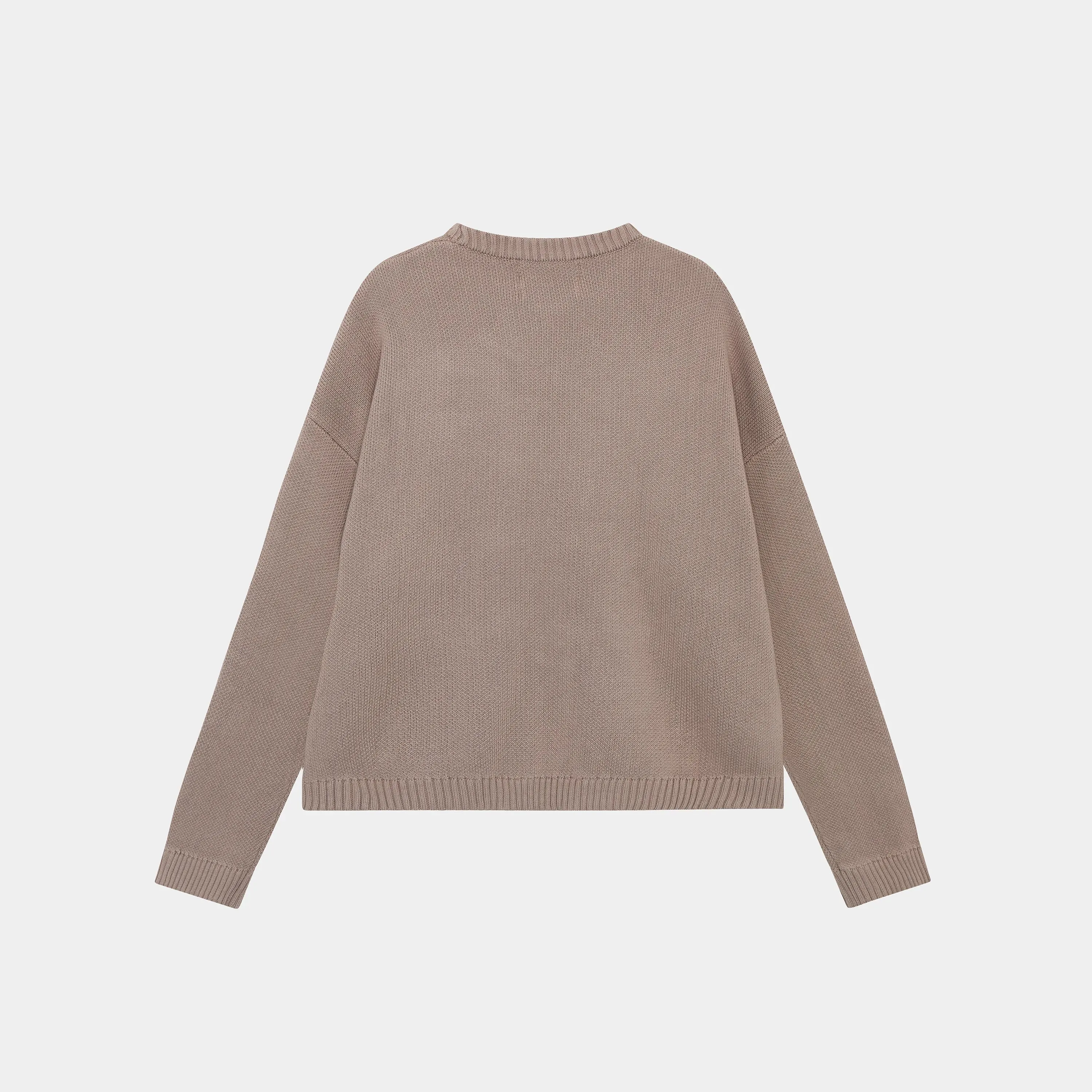 Master Muddy Brown Knit Sweater