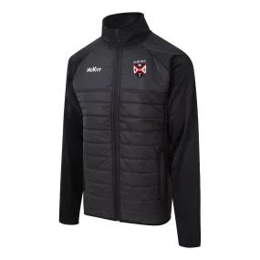 Mc Keever QUB RFC Core 22 Hybrid Jacket - Youth - Black