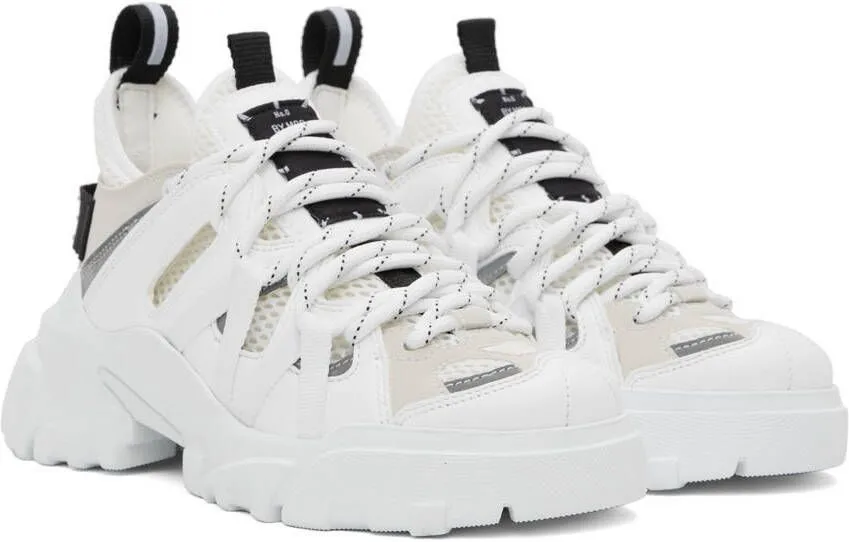 MCQ White Orbyt Descender 2.0 Sneakers