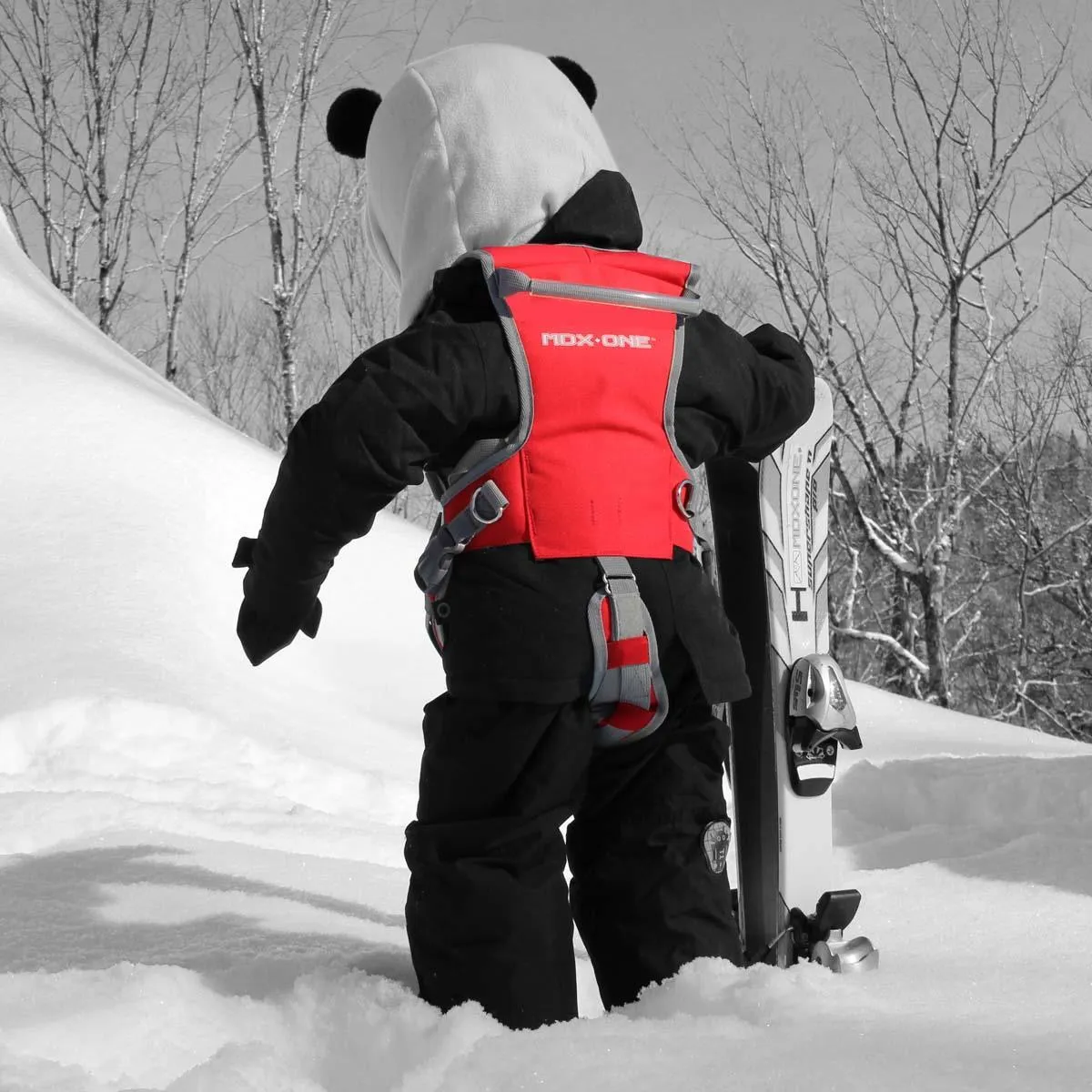 MDXONE The Static Kids Ski Harness (with 9' static rope)