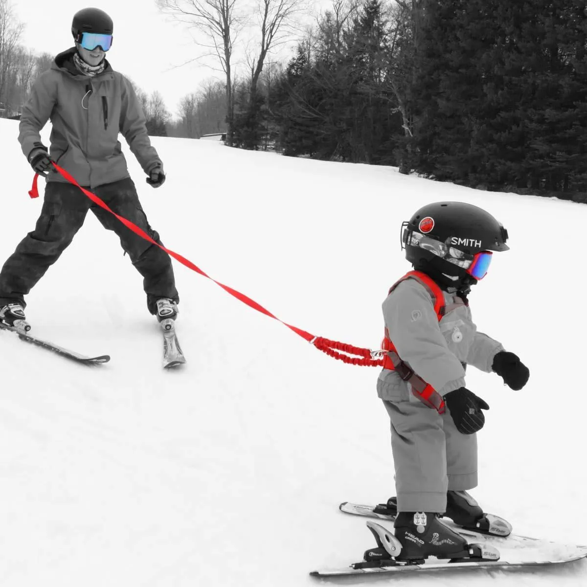 MDXONE The Static Kids Ski Harness (with 9' static rope)
