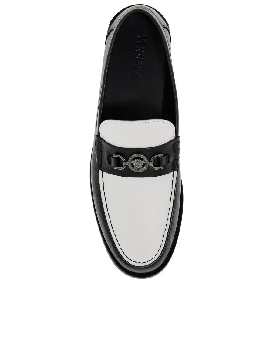 Medusa  Leather Loafers