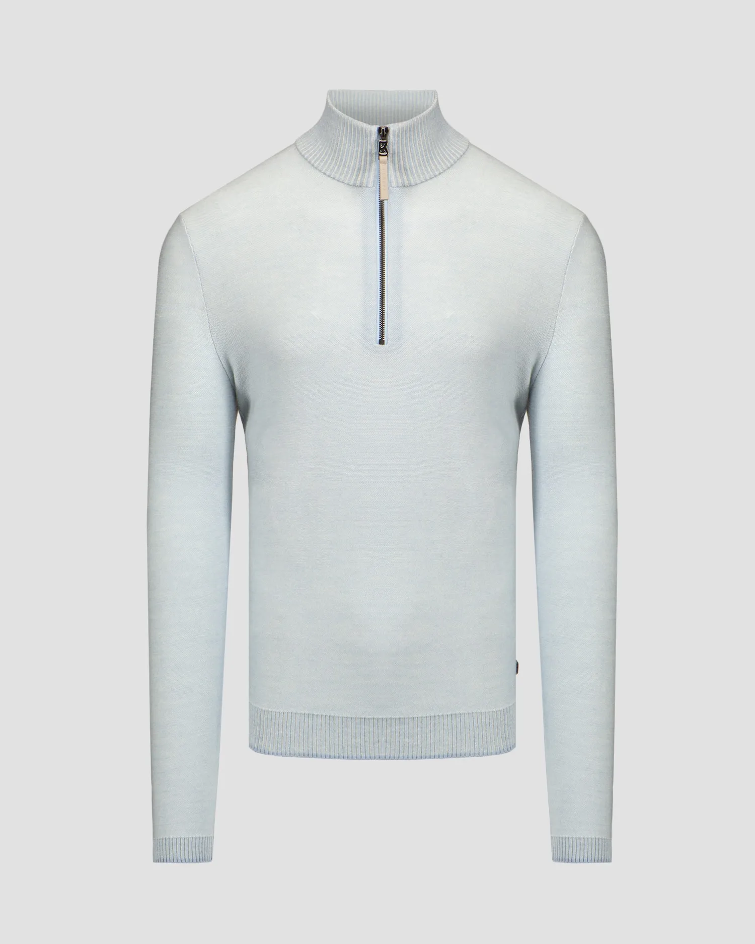 Men's blue woollen jumper BOGNER Lias-1 88312807-331