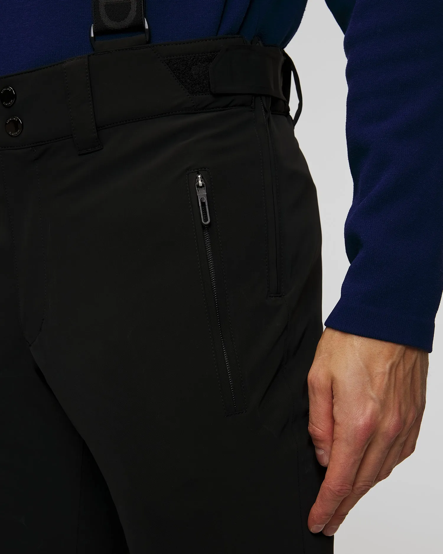 Men's insulated ski trousers Descente Swiss DWMYGD40-blk