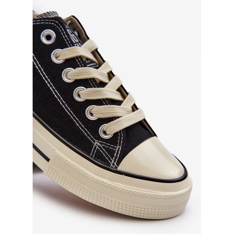 Men's Low Sneakers Big Star NN174099 Black