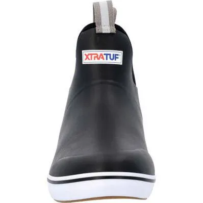 Men's 6 Ankle Deck Boot - Black