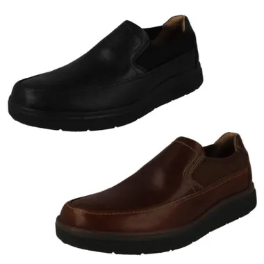 Mens Clarks Slip On Casual Shoe - Un Abode Go